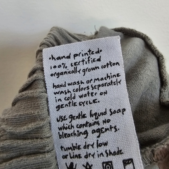 Blue Fish Vintage Sage Hand Printed Skirt Set - Picture 13 of 16